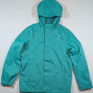 Woods Kids Green Raincoat